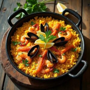 Paella de Marisco para 4 personas